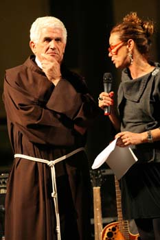 Fra' Beppe Prioli e Francesca Ferrari